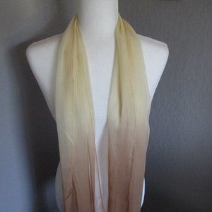 1950s sheer ombre scarf by Baar & Beards